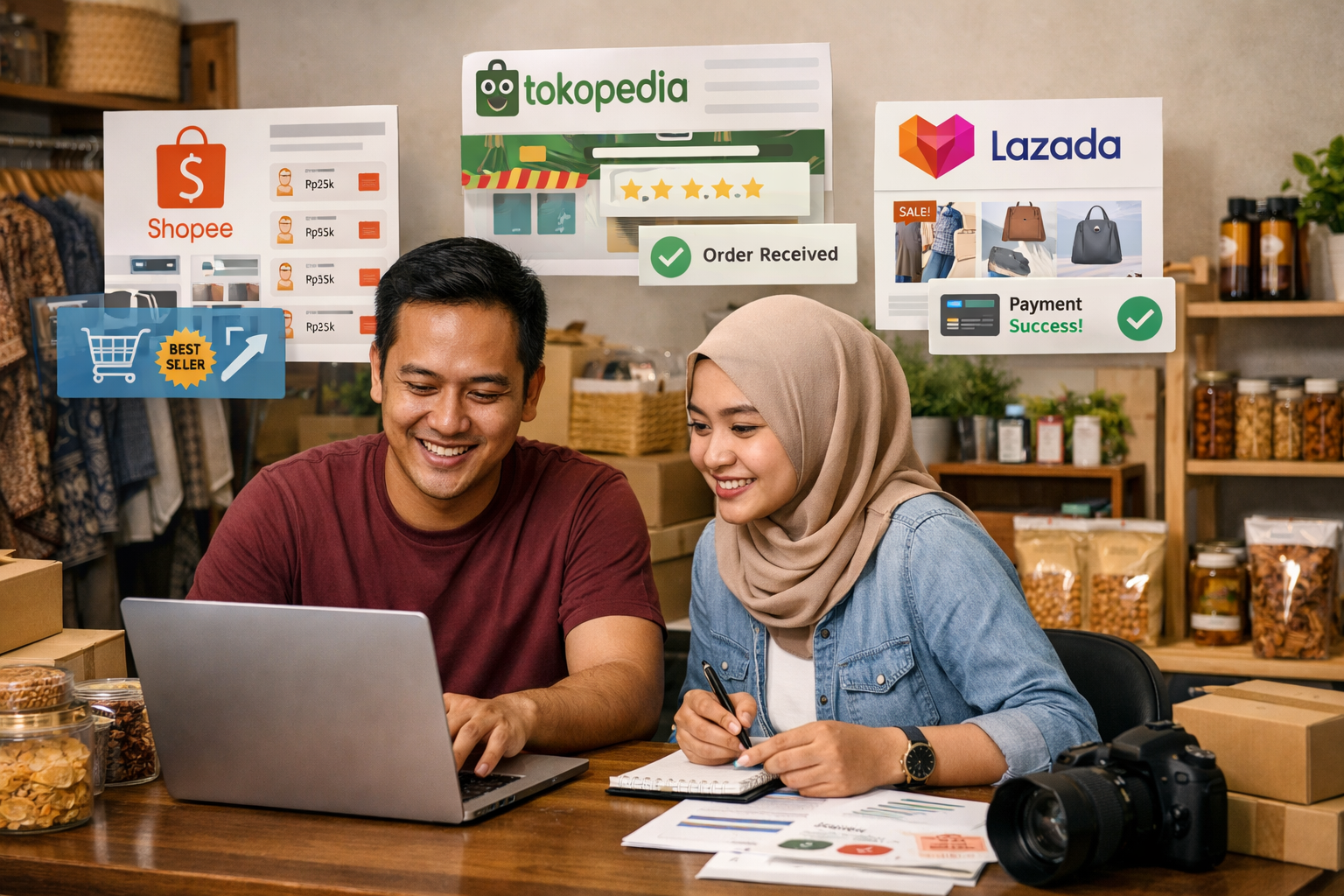 UMKM Go Digital: Tantangan Nyata yang Jarang Dibahas di Media. (Foto: Ilustrasi)