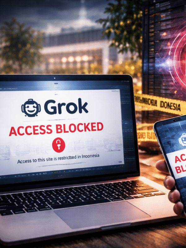 Indonesia Blokir Grok: Ketika Regulasi AI Mengubah Peta Bisnis Digital. (Foto: Ilustrasi)