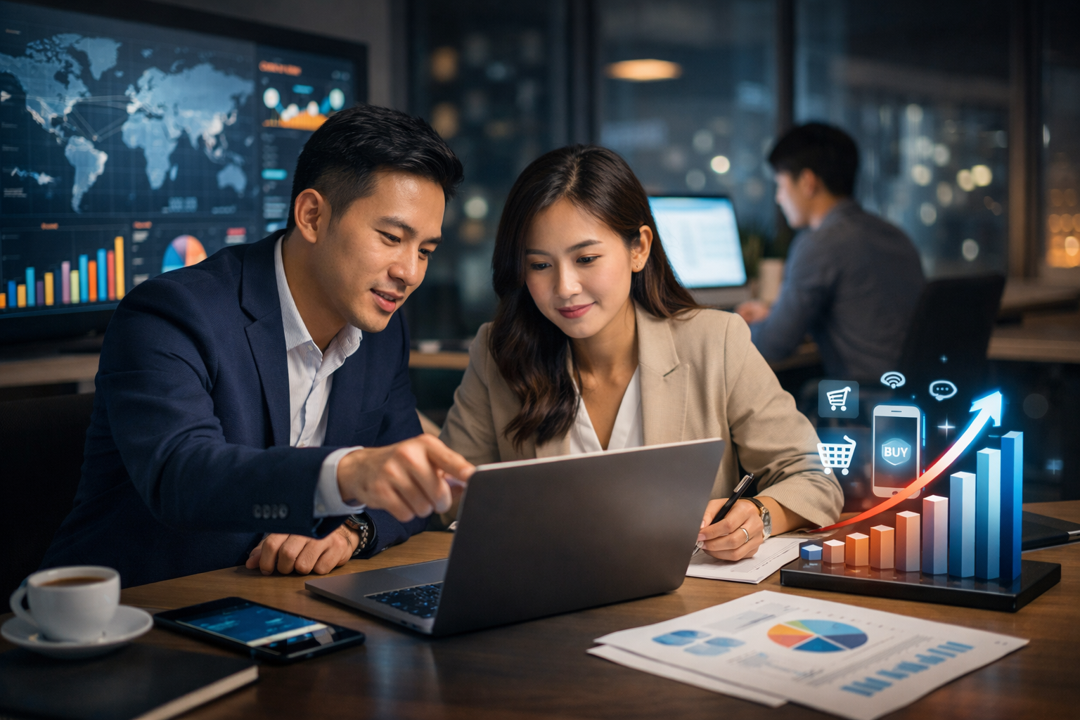 Strategi Bisnis Digital Agar Tetap Relevan di Tengah Persaingan Ketat. (Foto: Ilustrasi)